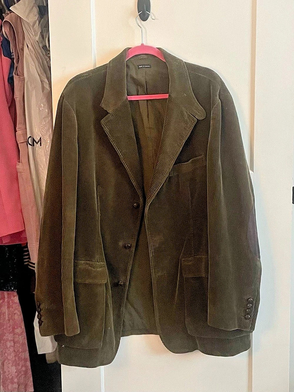 Polo Ralph Lauren Corduroy Sport Coat Green Size 38R